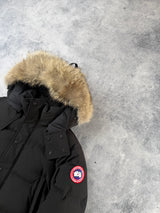 Canada goose black Wyndham parka