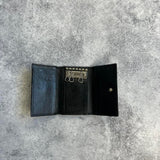 Authentic bvlgari vintage black keyholder.